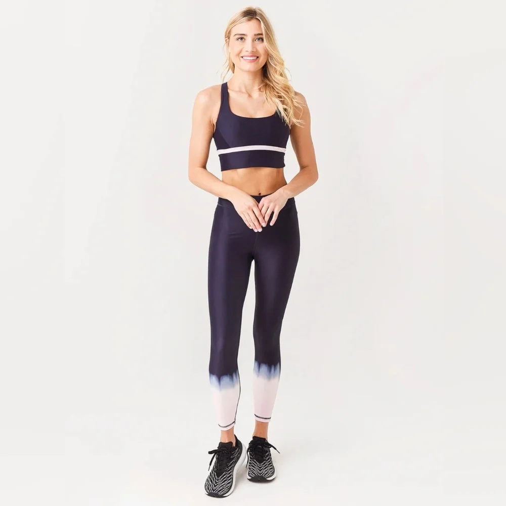 The Upside Seawater Dip-Dyed Leggings Midi 10 EUC - Picture 4 of 16